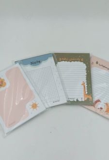 دفتر یادداشت کاورلس چسبی کارتونی میکرو (سنجاب)