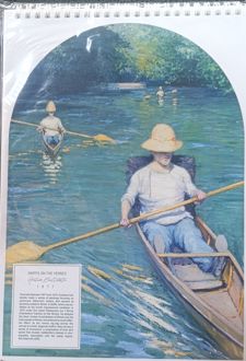 دفتر طراحی A4 کاغذ‌پارس (پیل - SKIFFS ON THE YERRES)