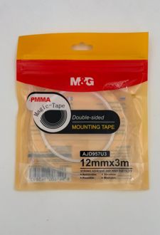 چسب‌نواری 12MM*3M دوطرفه شفاف (MG)