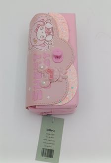 جامدادی دو‌زیپ بلوط (اس اف) - (صورتی)