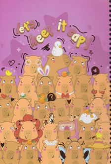 دفتر 100 برگ School وزیری جلدسخت طلاکوب (لانگو)