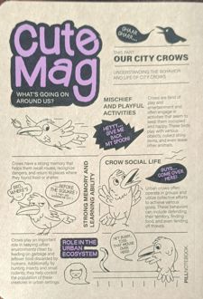 دفتر یادداشت جلد‌کرافت وزیری سری کیوت‌مگ (پیل) بنفش