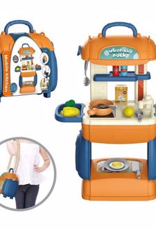 12-استند آشپزخانه همراه وسایل آشپزی