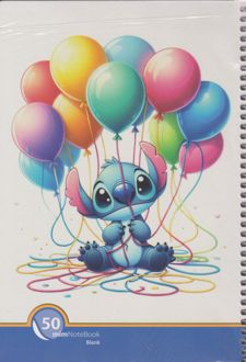 دفتر 50 برگ نقاشی جلد مقوایی سیمی فانتزی (میم) استیچ