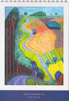 دفتر طراحی A5 کاغذ پارس (پیل - GOING GARROYBY HILL)