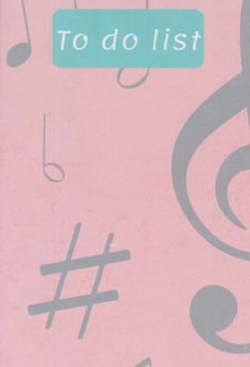 تو دولیست 100 برگ 20*9 جلدسخت سیم از بالا میکرو (موسیقی)