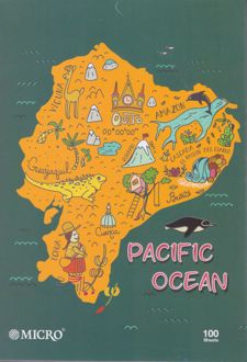 دفتر 100 برگ وزیری ته‌چسب طرح مناظر میکرو (نقشه)