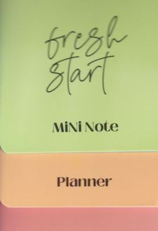 دفتر پله‌ای دکمه‌ای (آبرنگ) سبز