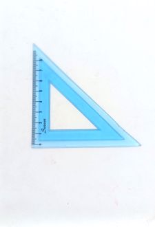 گونیا 45 درجه کوچک ژله‌ای (صریر) - آبی