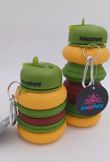 قمقمه سیلیکونی آکاردئونی همبرگراسکول فنز