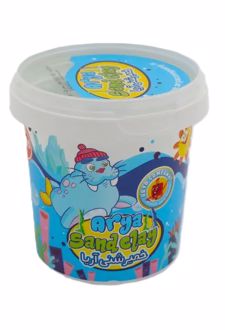 شن‌جادویی 300 گرم ابزار آریا - (سطل آبی)