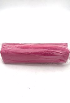 جامدادی مکعبی تک‌زیپ (تک کار) - صورتی