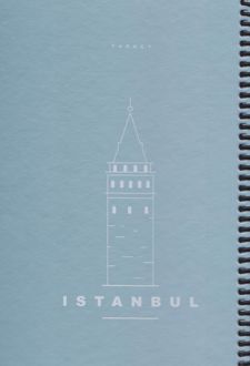 دفتر فنری 100 برگ طرح سمبل طرح جور (دموت) - Istanbul