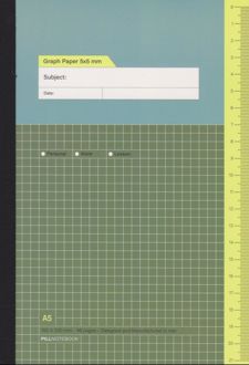 دفتر 48 برگ شطرنجی سری پراجکت (پیل) سبز