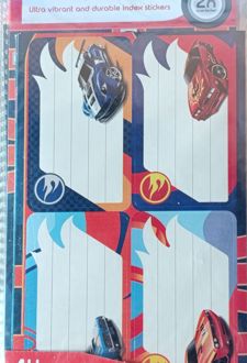 بلیستر 2 عدی لیبل‌ اسم ‌دانش‌آموز HotWheels (لانگو)