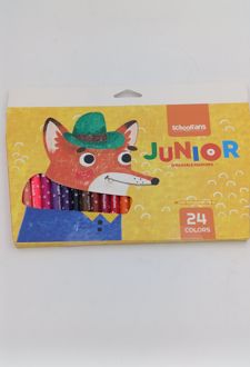ماژیک نقاشی 24 رنگ جونیور اسکول فنز - (زرد)