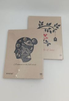 دفترکلاسوری 26 حلقه 100 برگ قفل فلز کرافت میکرو (دختر)