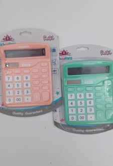 ماشین حساب رومیزی 12 رقم اسکول فنز - (سبز)