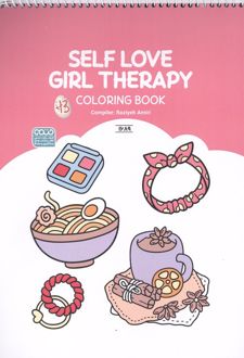 کتاب رنگ آمیزی (طرح SELF LOVE GIRL THERAPY،کد 1689)