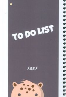 دفترچه یادداشت to do list (کد 1531)