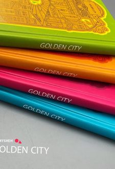 دفتر یادداشت مدل golden city