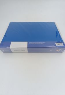 کلربوک 80 برگ A4 بدون‌قاب فسفری وحدت (اس اف) آبی