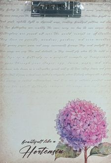 تخته شاسی A4 چوبی فانتزی (دکمه) گل