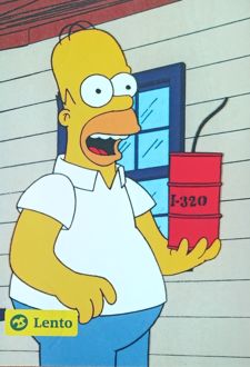 دفتر انیمیشن سایز A6 (لنتو) سیمپسون