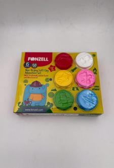 خمیربازی 6 رنگ سری ماجراجویی (فونزل)