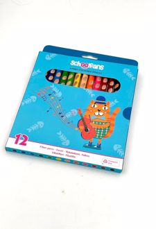 مدادرنگی 12رنگ جامبو اسکول فنز