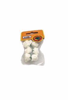 شکوفه‌های رنگی 6 عددی (اسکیل) - سفید