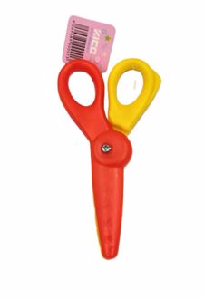 قیچی دالبر پلاستیکی (زیکو) - زرد، نارنجی