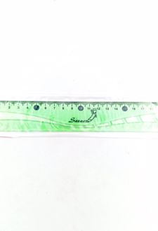 خط‌کش 20 سانت ژله‌ای (صریر) - سبز