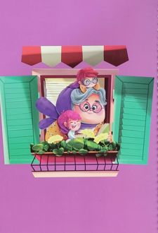 دفتر 50 برگ فنری (نیلون) - بنفش