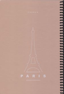 دفتر فنری 100 برگ طرح سمبل طرح جور (دموت) - Paris