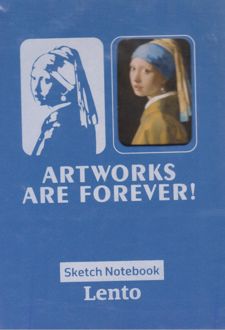 دفتر طراحی 80 برگ A5 مولتی پیر سری سونات (لنتو) آبی