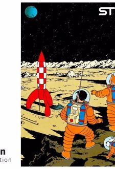 پازل شیشه‌ای استینو 1000 تکه طرح تن تن (کد 19106)