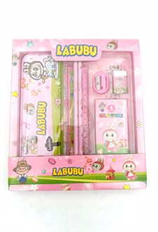 ست تحریر لبوبو (فانتزی) - صورتی