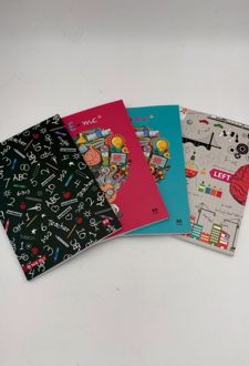 دفتر 80 برگ وزیری ته چسب میکرو (سبز علوم)