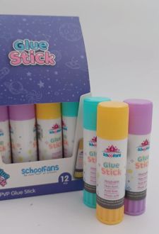 چسب ماتیکی 21 گرم اسکول فنز - (بنفش )