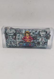 جامدادی تک زیپ طرح انیمه دوریس (one piece مشکی)