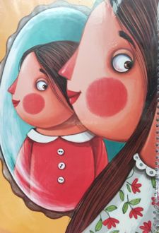 دفتر 50 برگ تک‌خط فنری (زانیس) - دختر