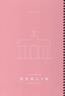 دفتر فنری 100 برگ طرح سمبل طرح جور (دموت) - Berlin