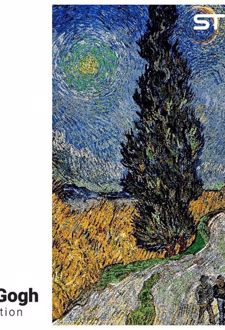 پازل شیشه‌ای استینو 1000 تکه طرح ونگوگ (کد 12105)