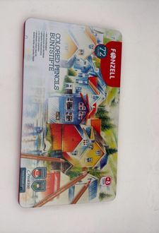 مدادرنگی 72 رنگ creative جعبه فلزی (فونزل)