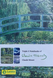 پک 3 عددی یادداشت A5 کلود مونه (لنتو)