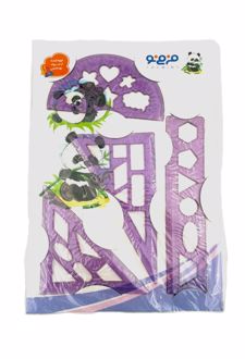 ست 4 تیکه ژله‌ای (فرمی نو) - بنفش