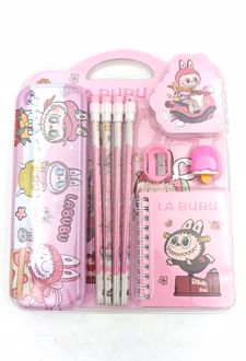 ست تحریر لبوبو (فانتزی) - صورتی
