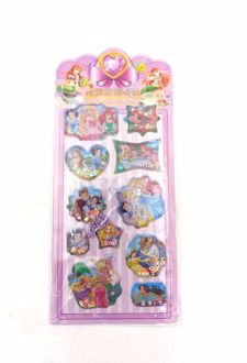 استیکر آکواریومی مستطیل (فانتزی) - پرنسس دیزنی / صورتی بنفش