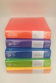 کلربوک 80 برگ A4 بدون قاب فسفری وحدت (سبز)